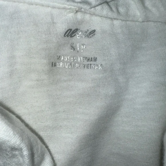 White Strapless Dress Aerie - Picture 3 of 4